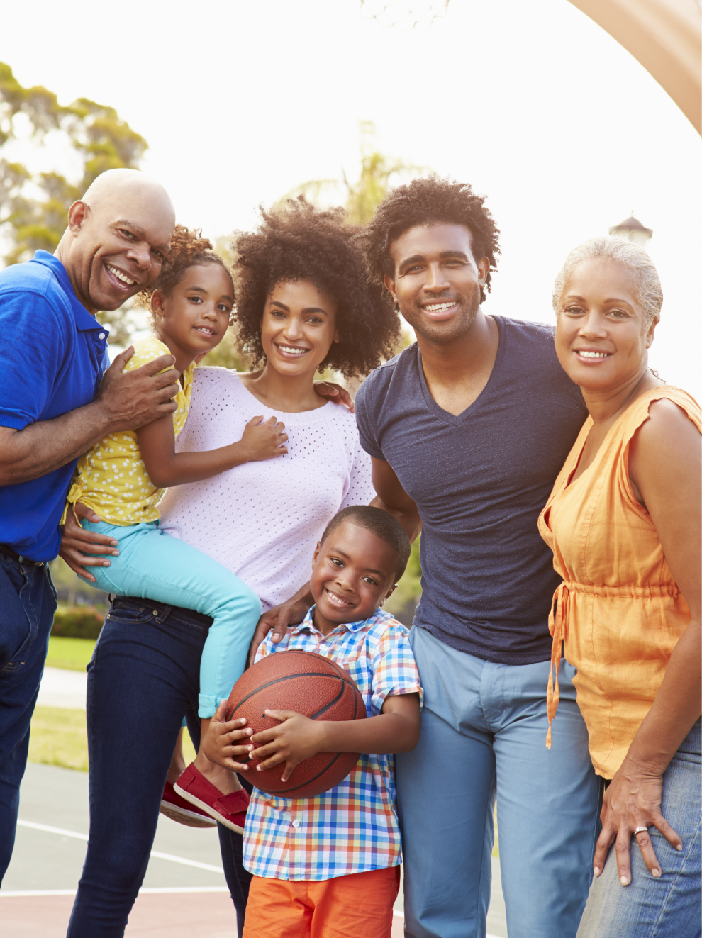 a multigenerational black family
