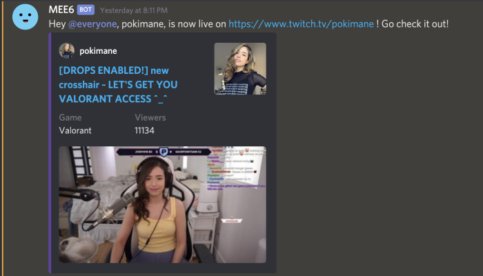Let Everyone Know When You Go Live On Twitch Automatically In Discord