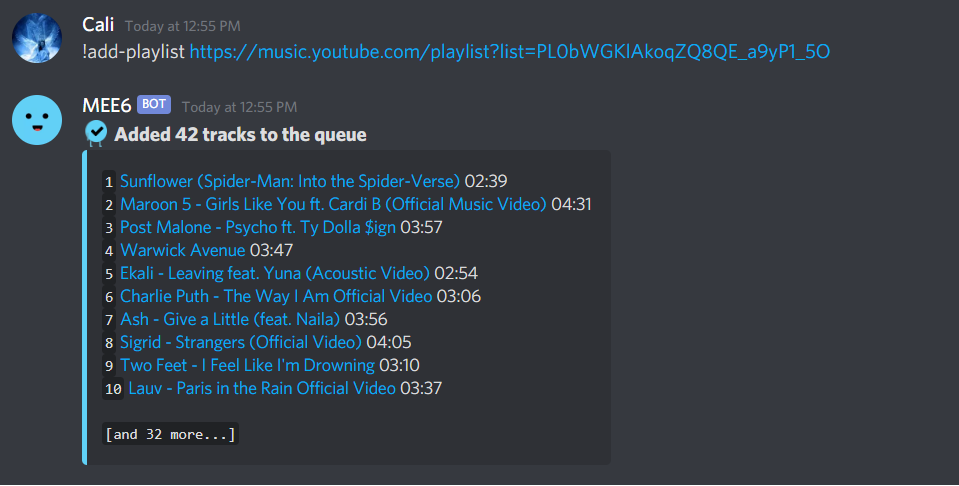 How To Play Music On Discord Set Up The Mee6 Bot To Play Music In
