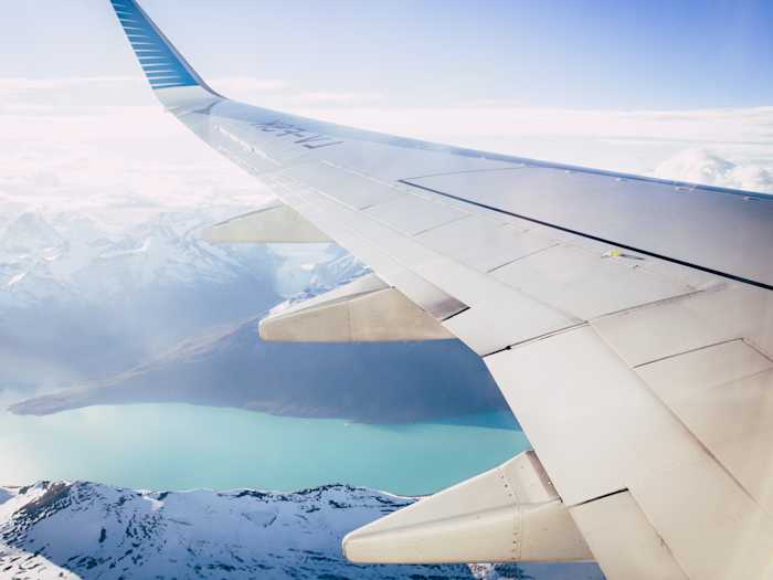 Airplane wing composite testing