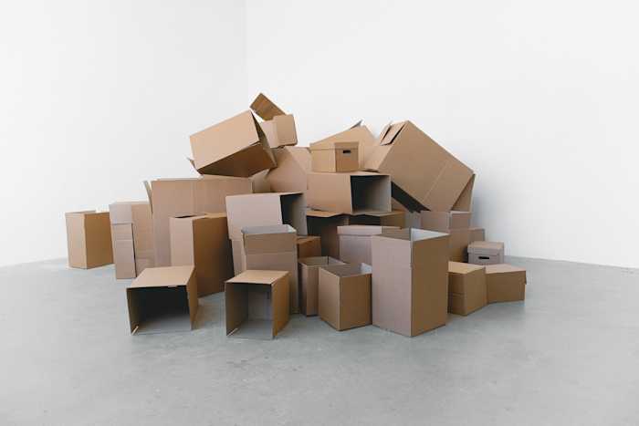 Cardboard boxes