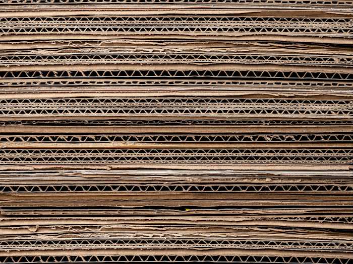 Packagin testing - cardboard stack