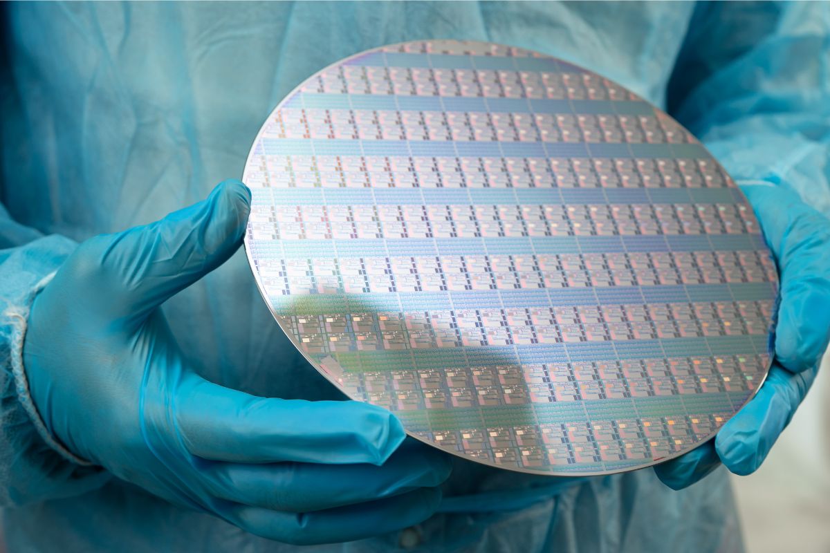 Wafer for C-AFM-analysis
