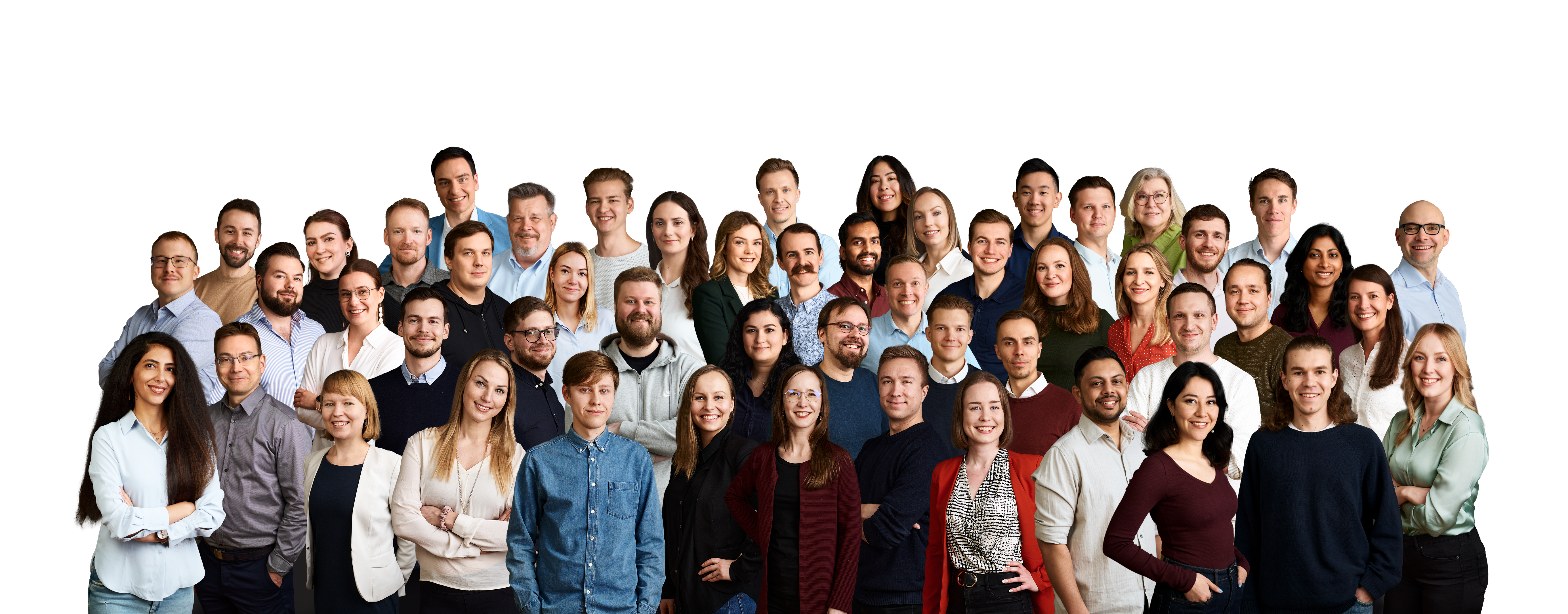 Measurlabs team with transparent background