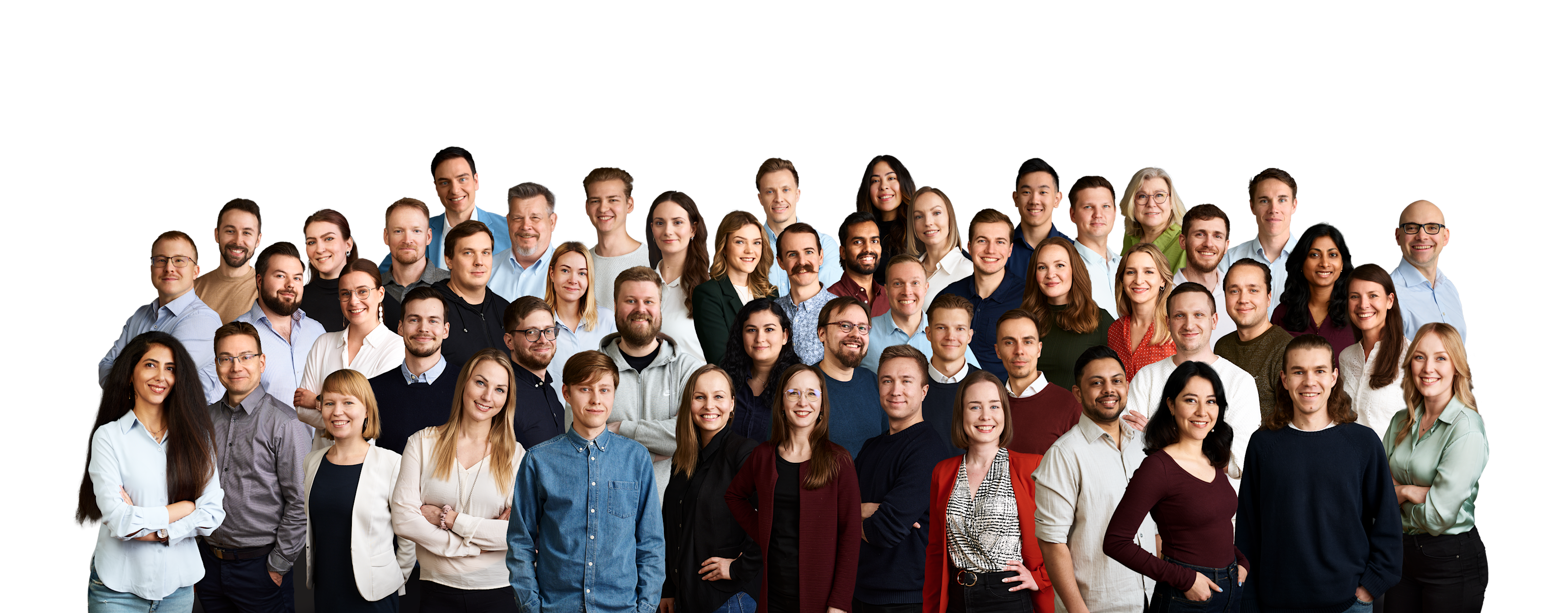 Measurlabs team with transparent background