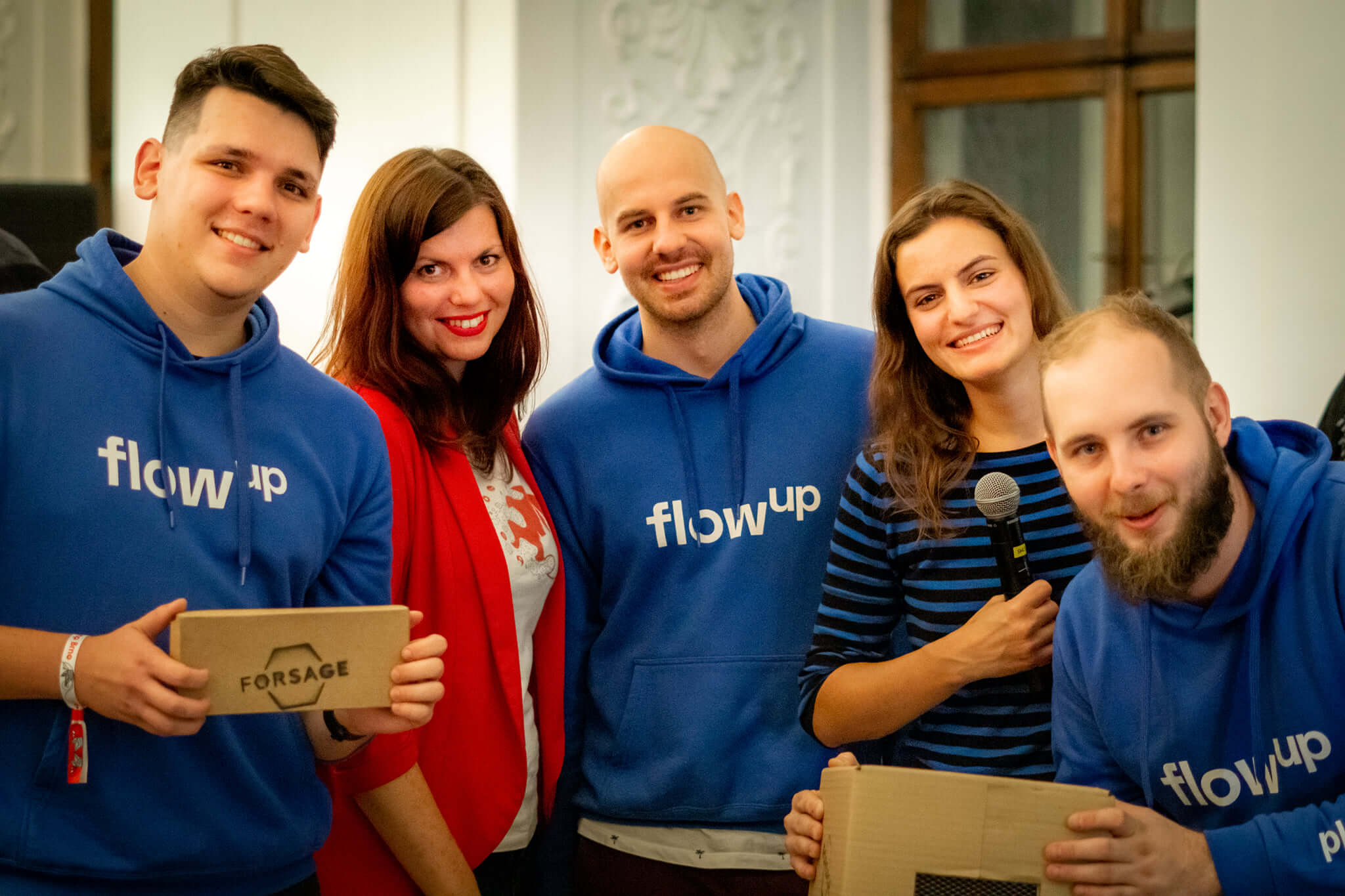 FlowUp investing in bees. Bee smart, bid hard. Hehe.