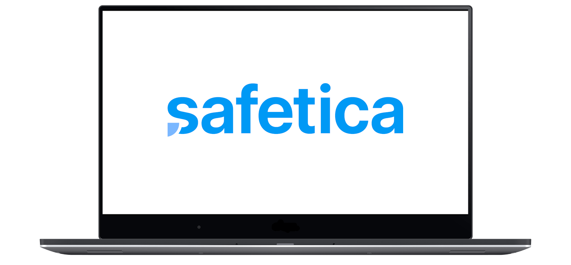 Safetica logo in dell laptop