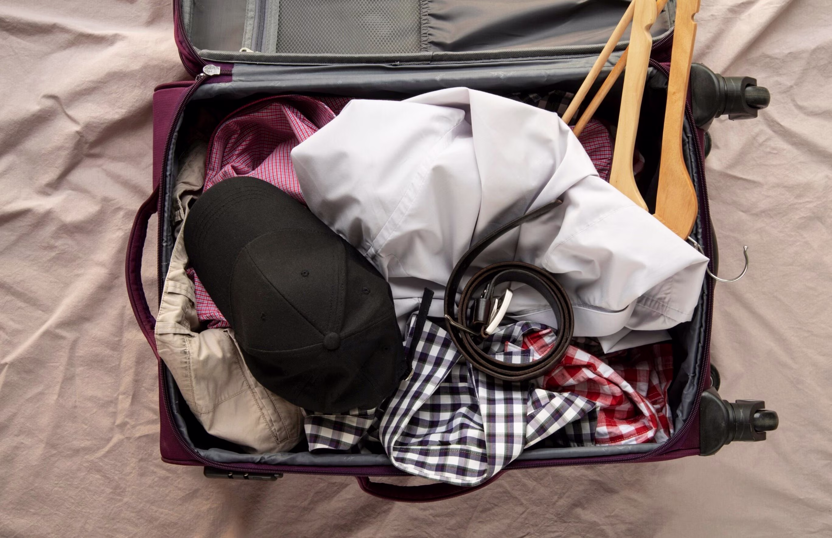 Travel Suitecase ready for moving