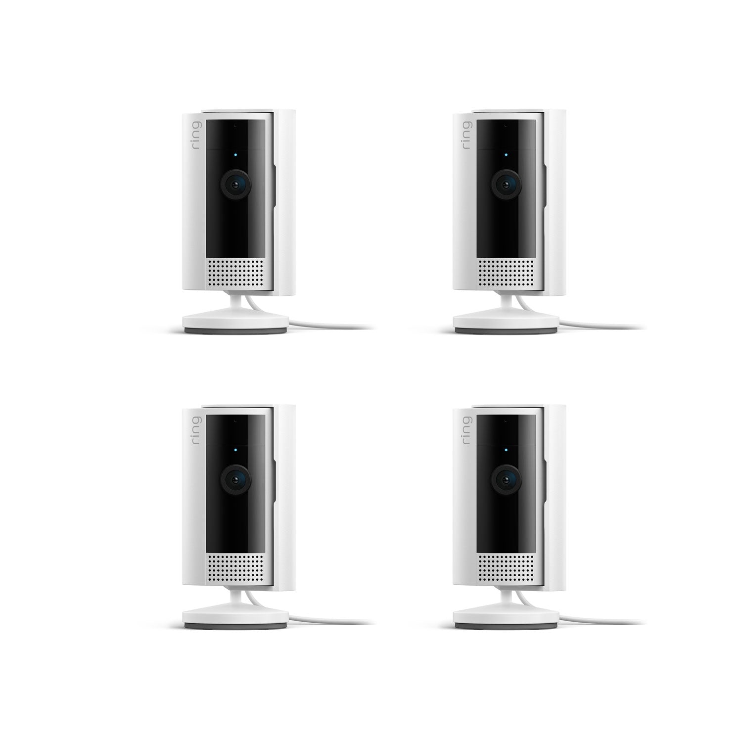 Indoor Cam, 2nd Gen - Plug-In / White / 4-Pack