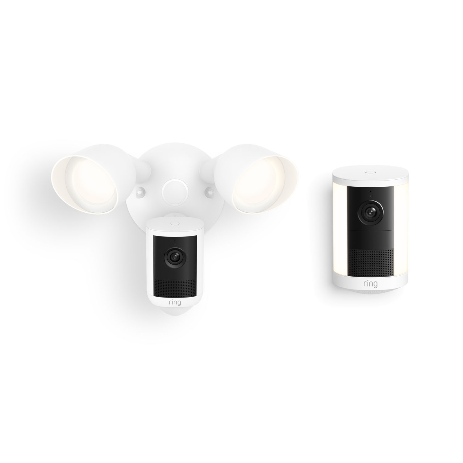 Floodlight Cam, Wired (Newest Model) + Spotlight Cam , Battery (Newest Model) - Floodlight Cam, Wired (Newest Model) + Spotlight Cam , Battery (Newest Model)