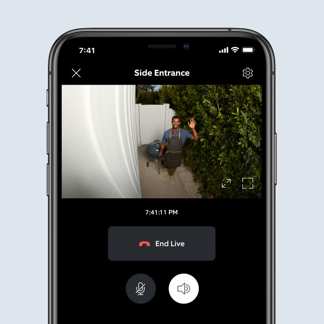 ring spotlight camera app