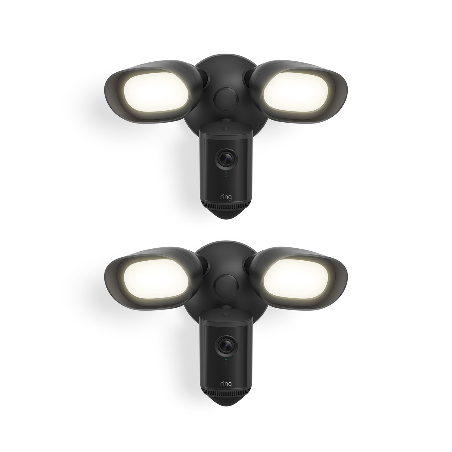 Floodlight Camera Pro (2nd Gen) (Featuring Retinal 4K) - Floodlight Camera Pro (2nd Gen) - Wired / Black / 2-Pack