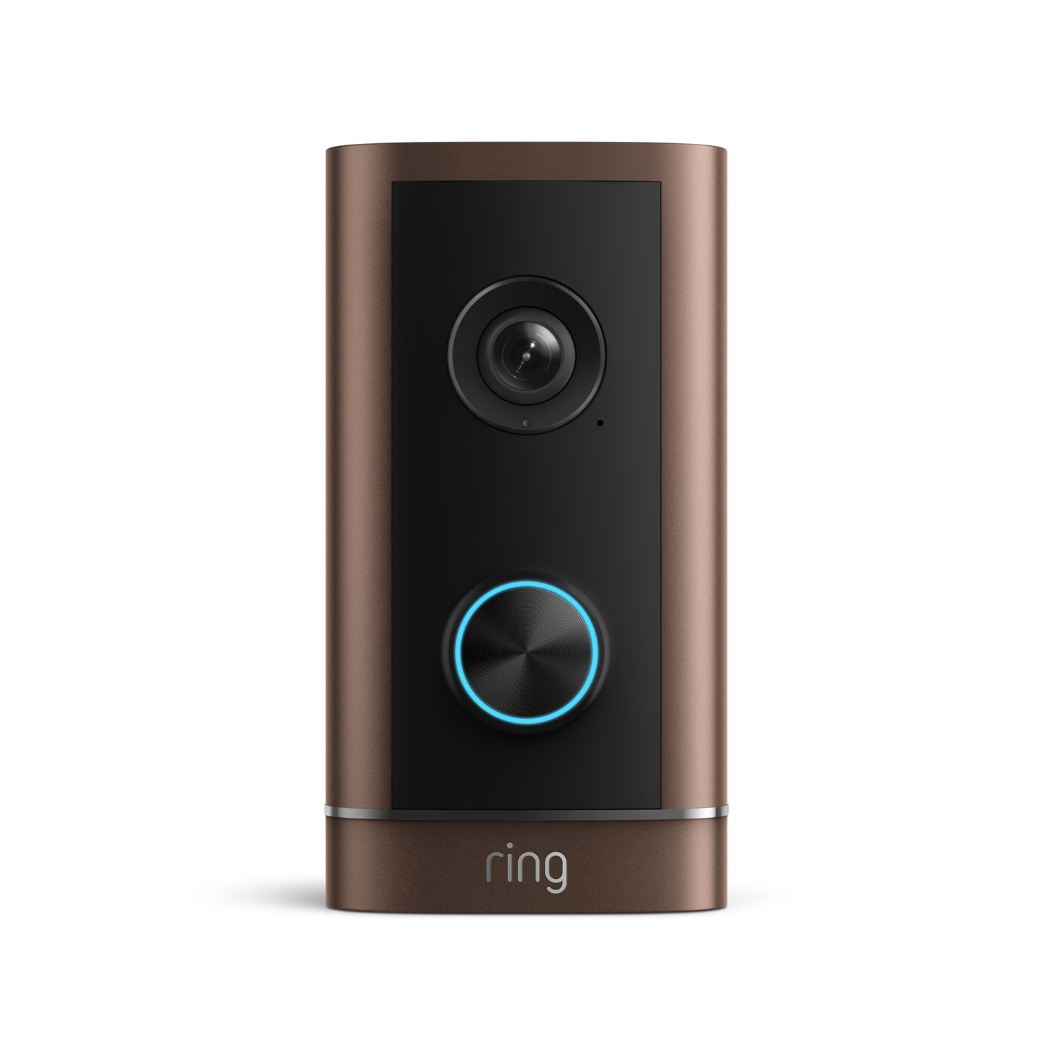 Interchangeable Faceplate (Wired Video Doorbell Elite (2nd Gen)) - Interchangeable Faceplate on doorbell - mocha