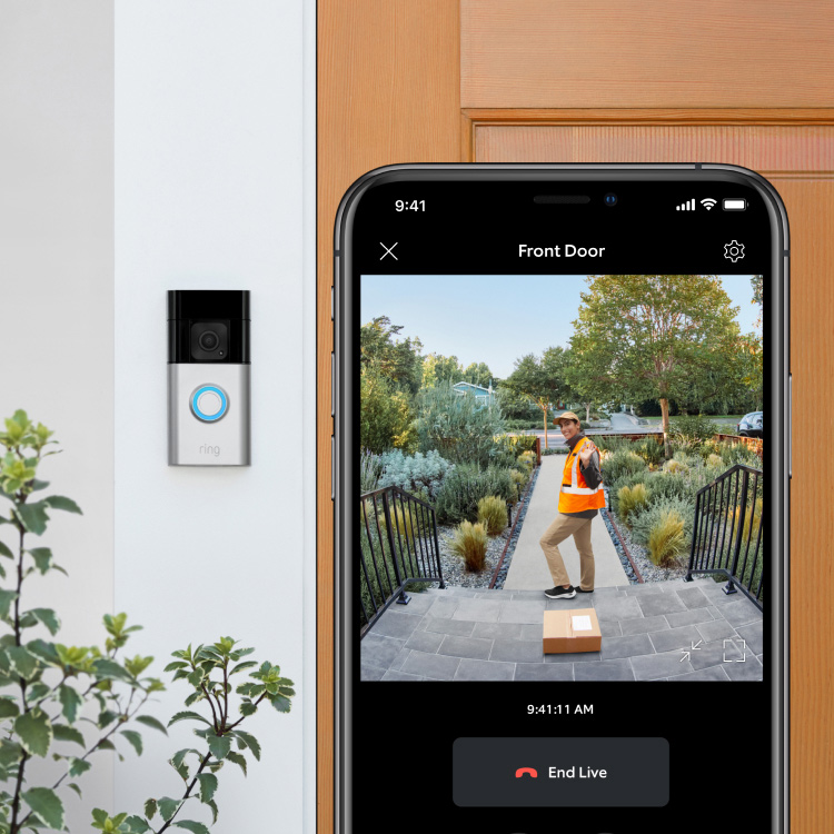 battery operated ring doorbell camera