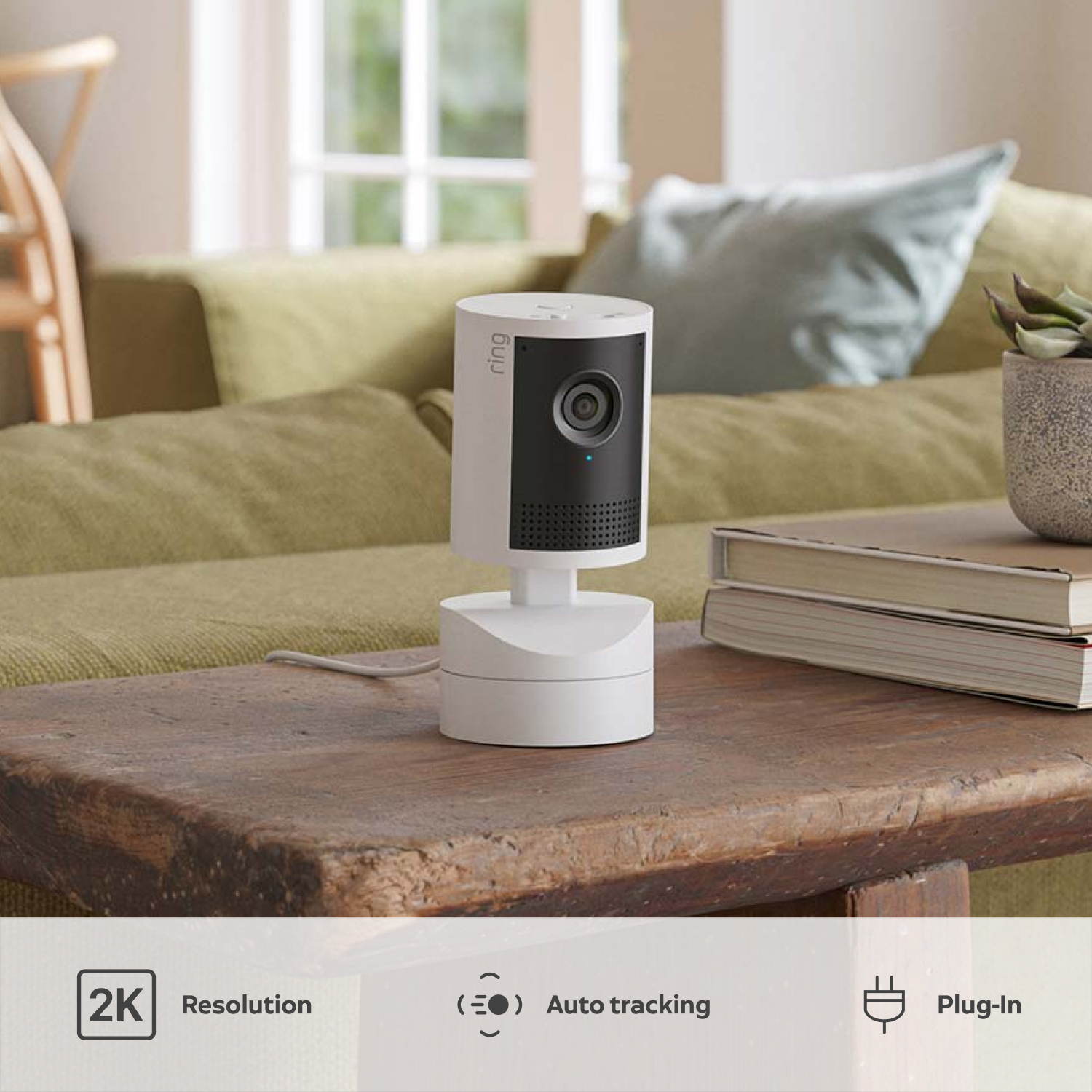 Pan-Tilt Indoor Camera 2K - Pan-tilt Indoor Camera 2K Features