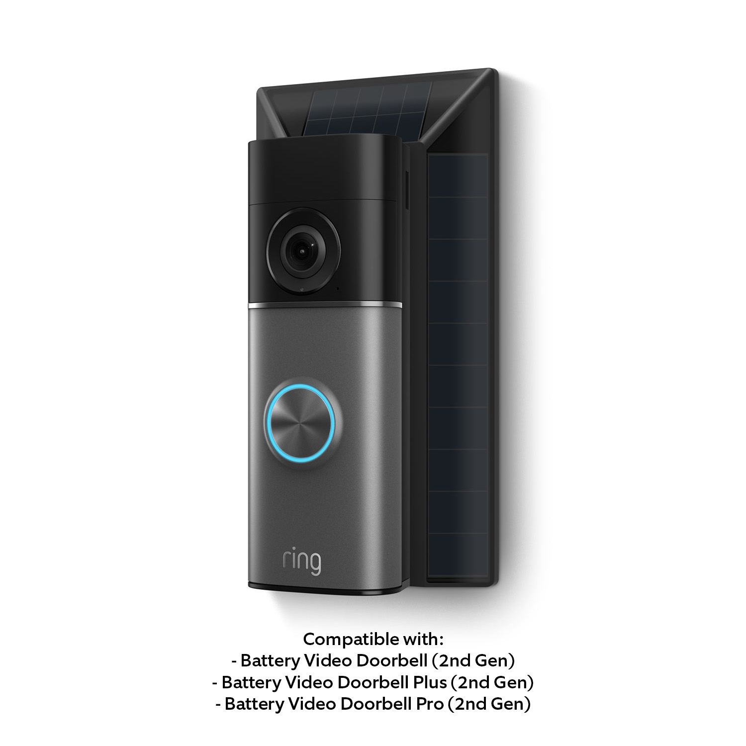 Doorbell Solar Charger (Battery Doorbell (2nd Gen) (Battery Doorbell Plus (2nd Gen), Battery Doorbell Pro (2nd Gen)) - Solar Charger
