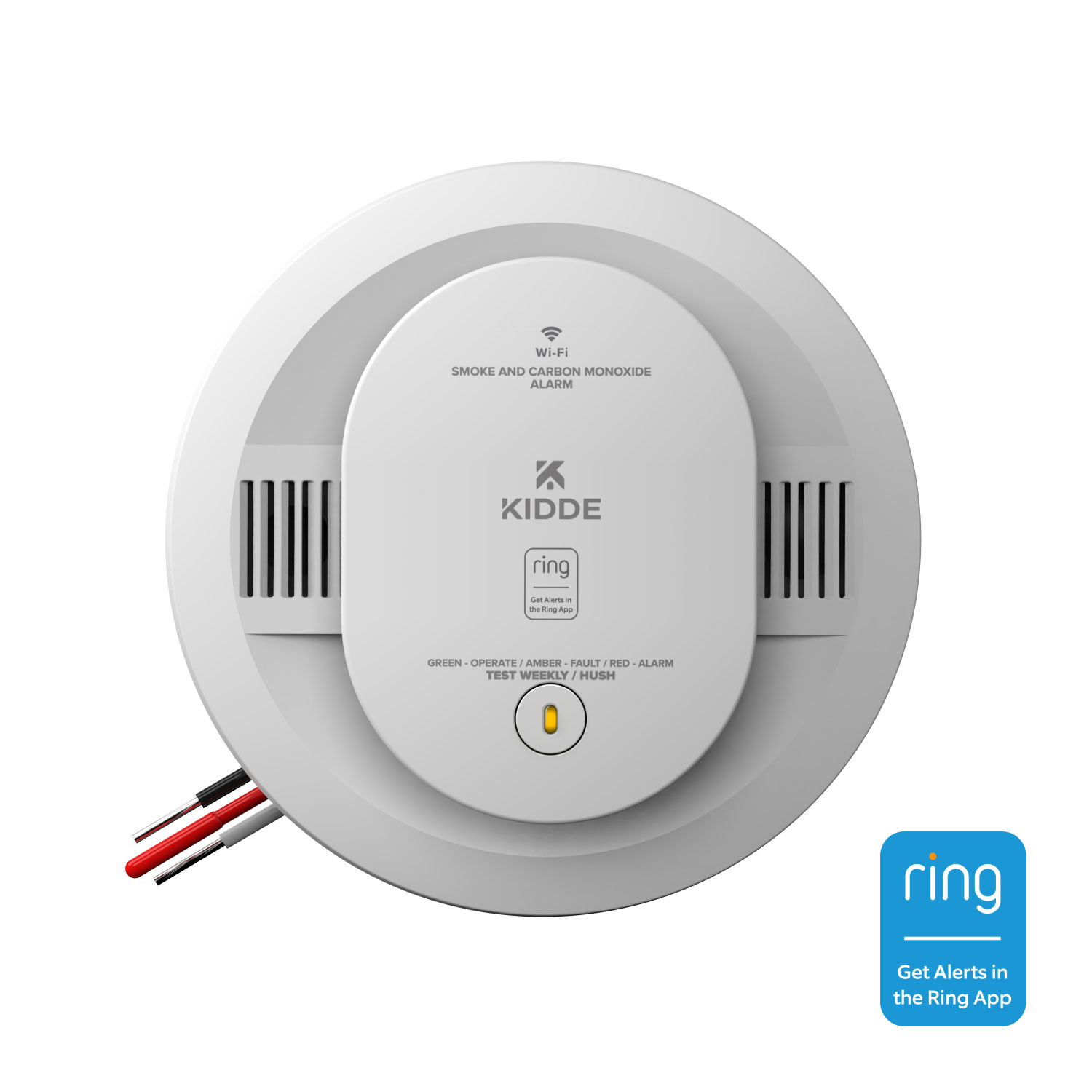 KIDDE Smart Smoke & Carbon Monoxide Alarm - White