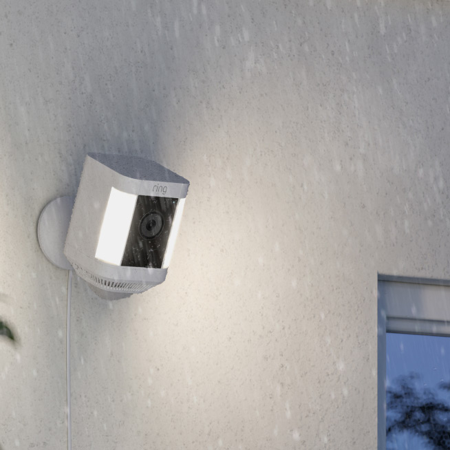 Ring Spotlight Cam Plus Plug-In | Outdoor Plug-In Security Camera