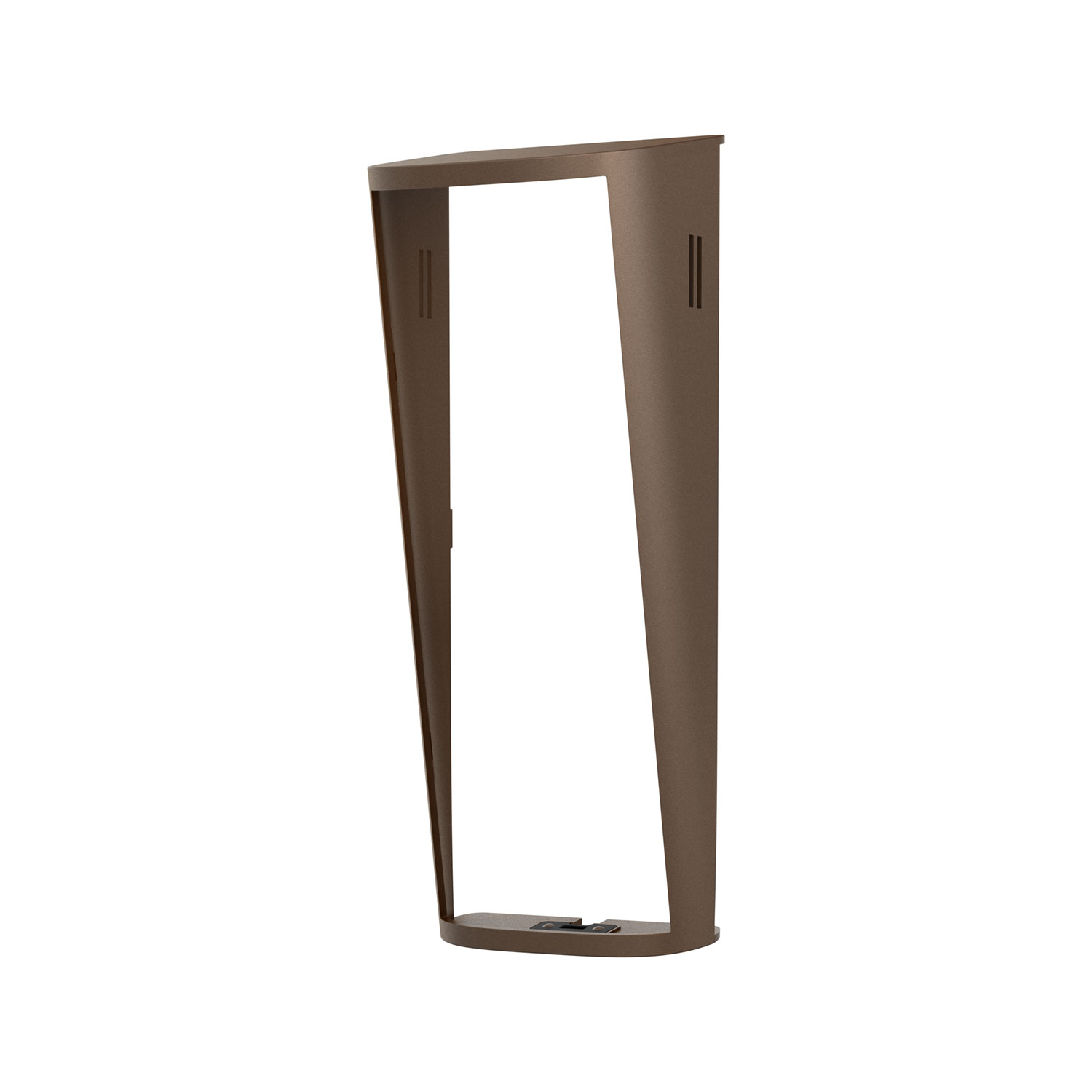 Interchangeable Faceplate (for (Peephole Cam 2K)) - Interchangeable Faceplate in the color Matte Mocha.