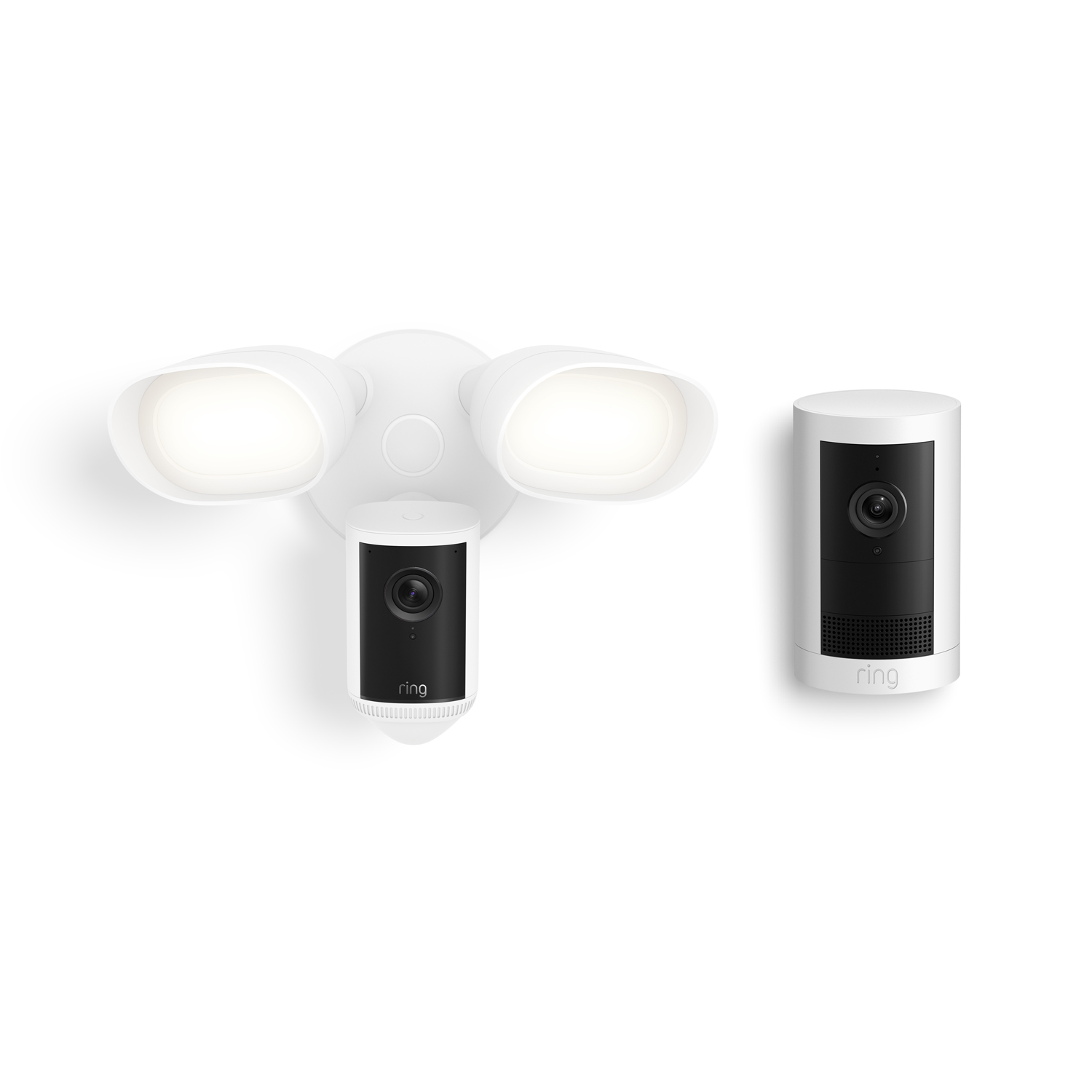 Floodlight Cam Pro (2nd Gen) Wired + Outdoor Cam Plus Battery