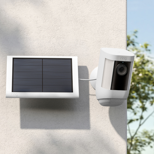 Ring Spotlight Cam Pro Solar, Solar Powered Security Camera