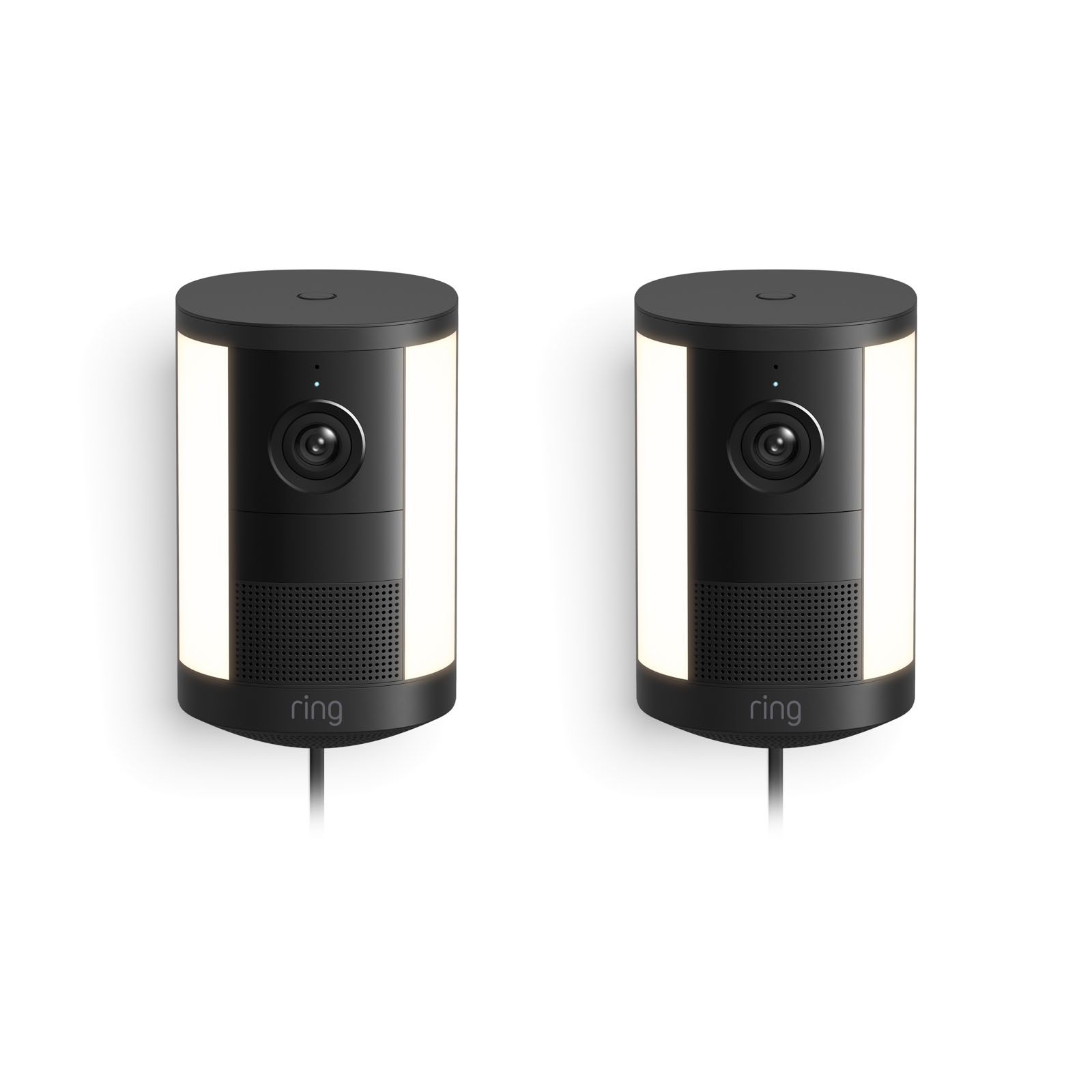 Spotlight Cam (Newest Model) - Plug-In / Black / 2-pack