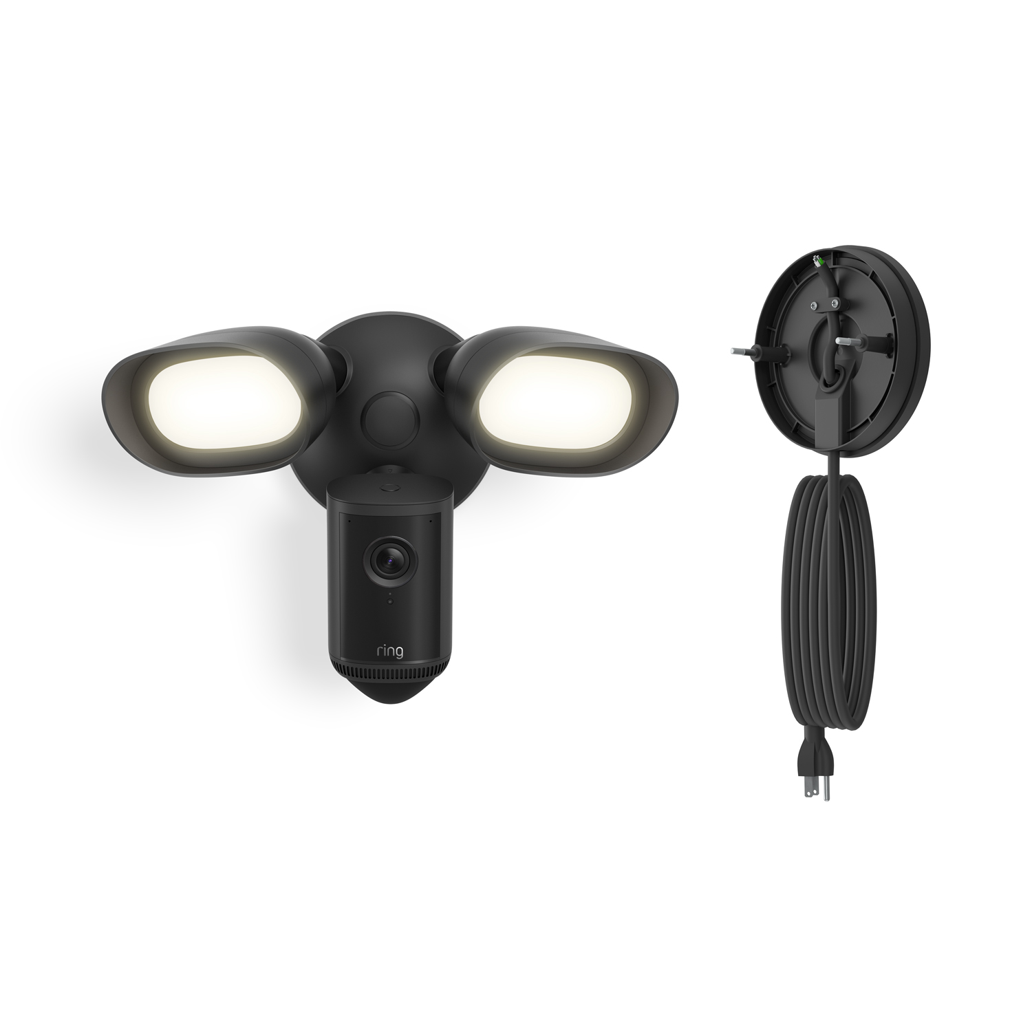 Floodlight Cam Pro (Newest Model) - Plug-In / Black / 1-Pack