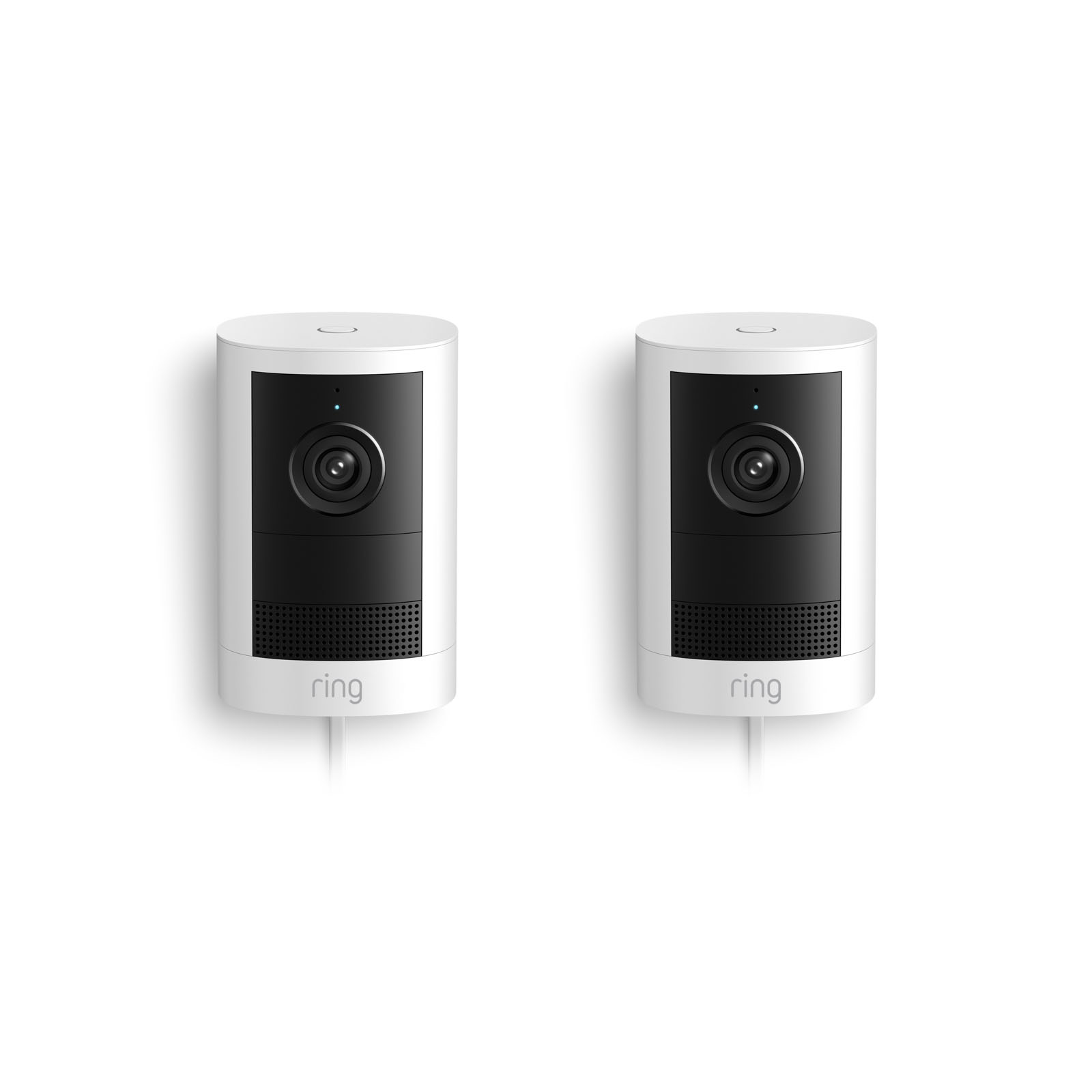 Outdoor Cam (Newest Model)  - Plug-In / White / 2-pack