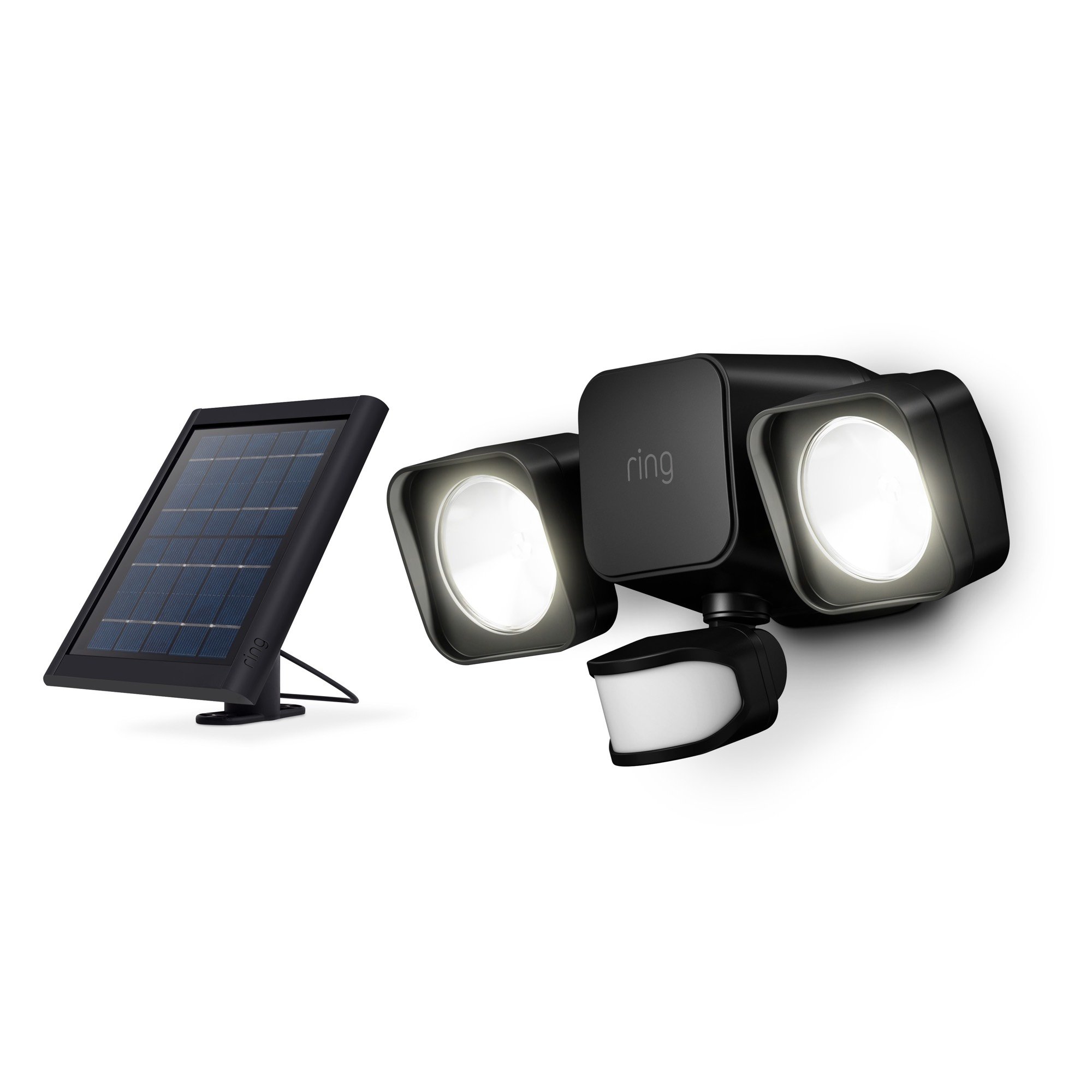 Smart Lighting Solar Floodlight - Black