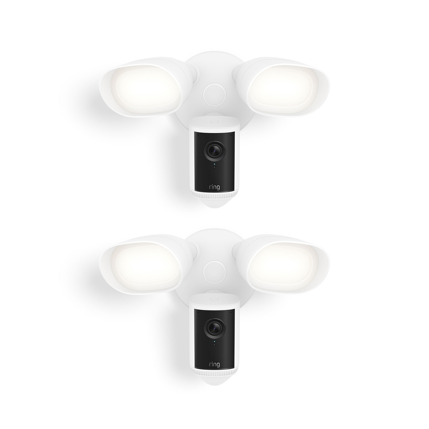 Floodlight Camera Pro (2nd Gen) (Featuring Retinal 4K) - Floodlight Camera Pro (2nd Gen) - Wired  White  2-Pack