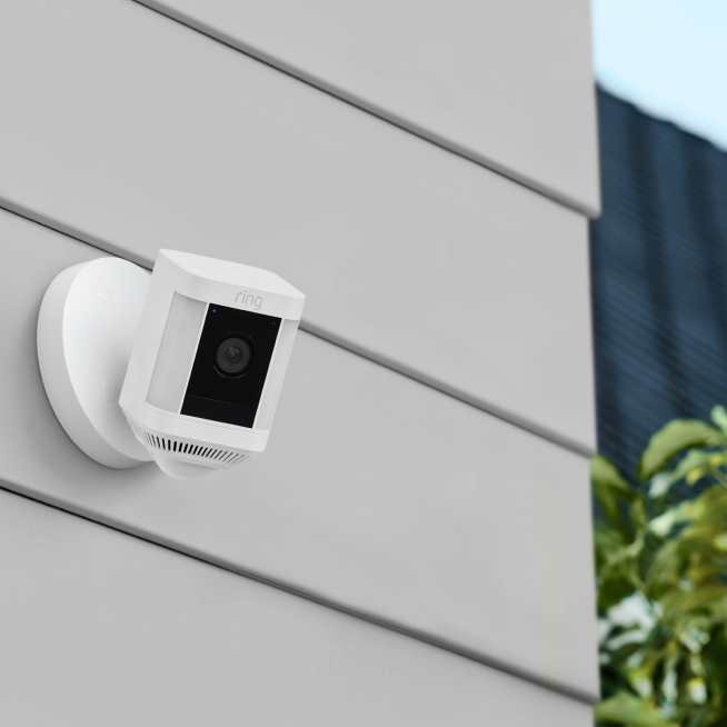 Ring Spotlight Cam Plus Wired | Outdoor Wired Security Camera | Ring