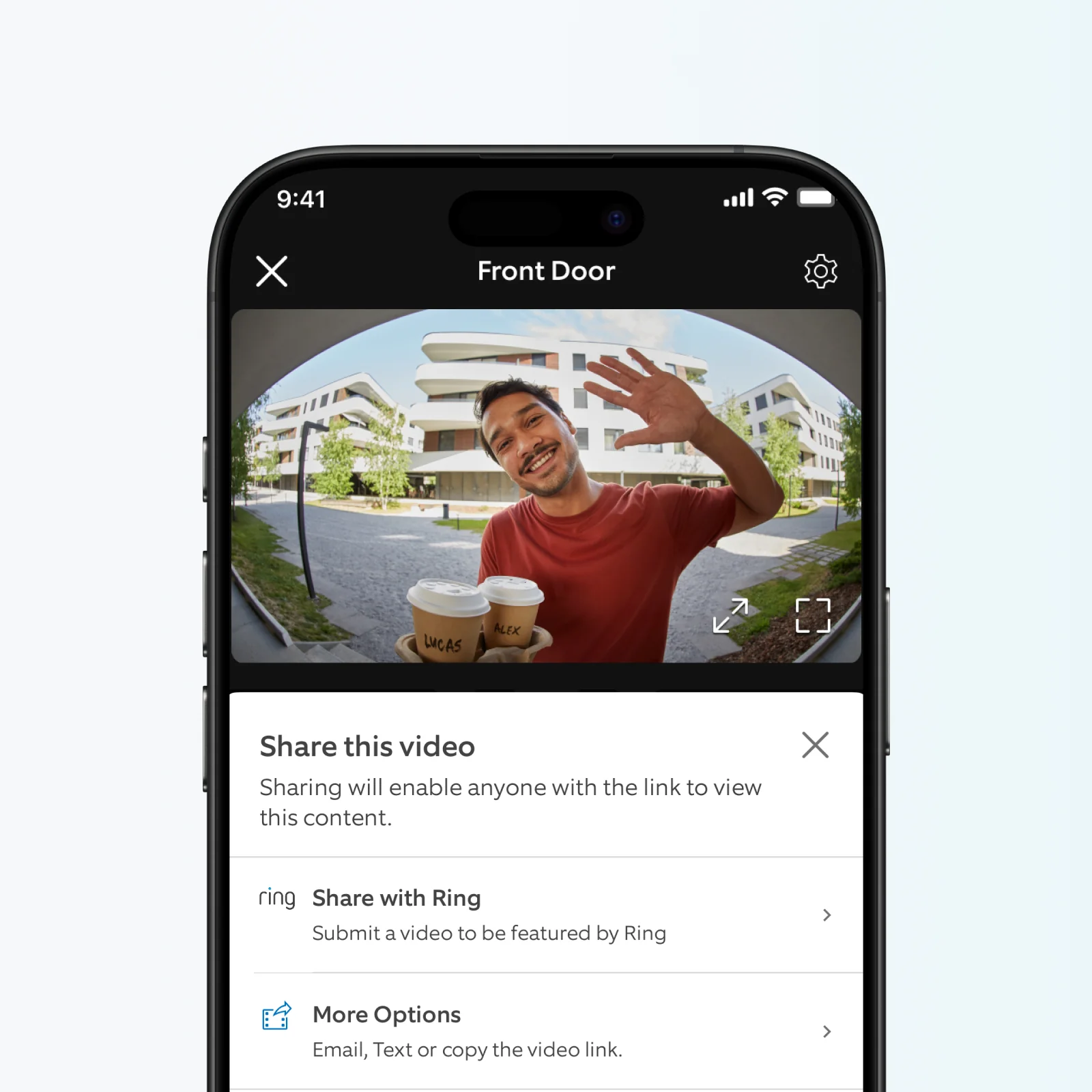 Audio/Video Saving and Sharing