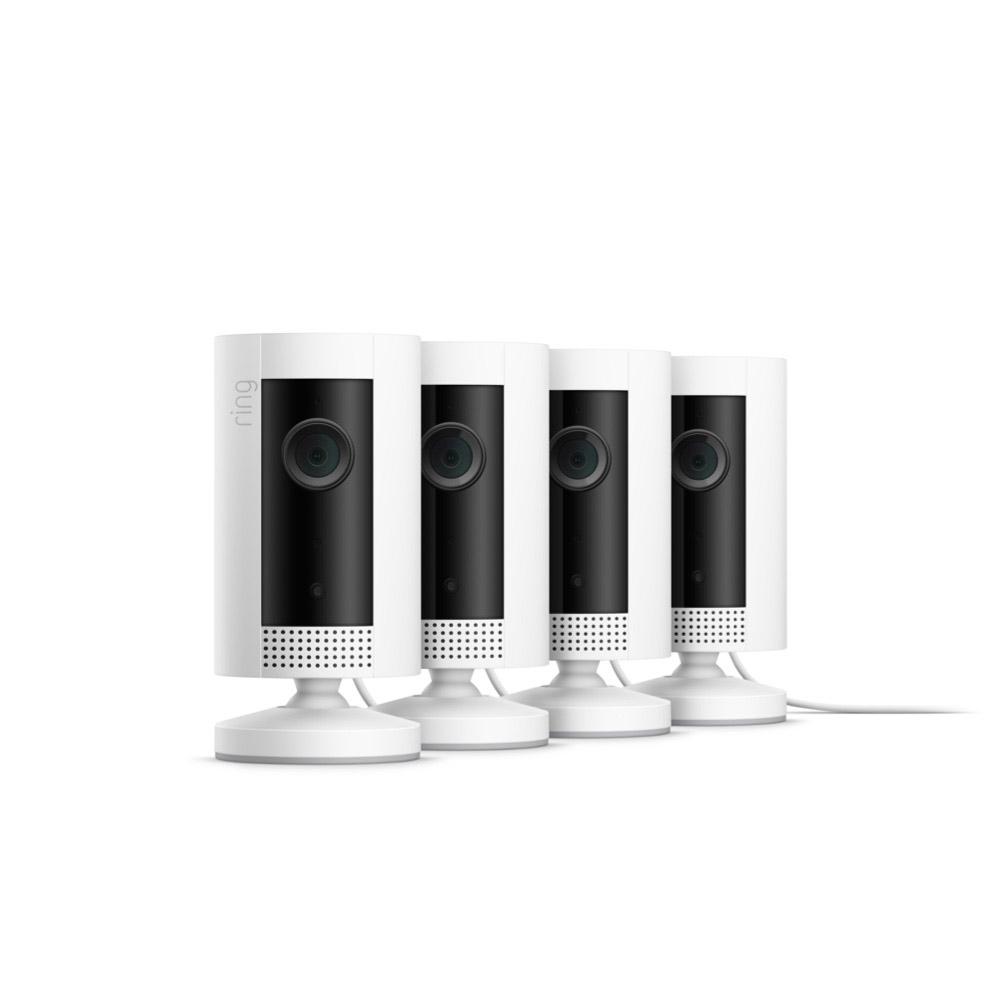 Indoor Cam (for Certified Refurbished) - Plug-in / 4-Pack / White
