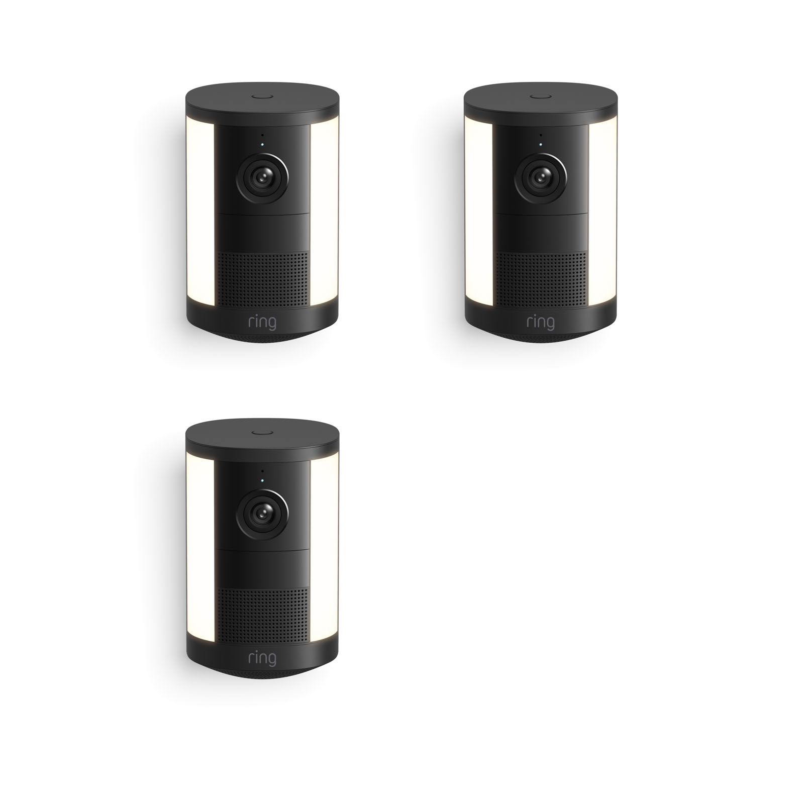 Spotlight Cam (Newest Model) - Battery / Black / 3-pack