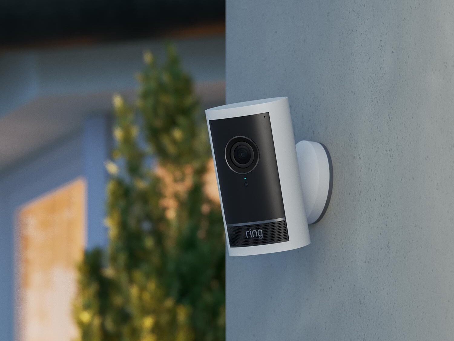 Spotlight Camera Pro (2nd Gen) with PoE power converter mount. 