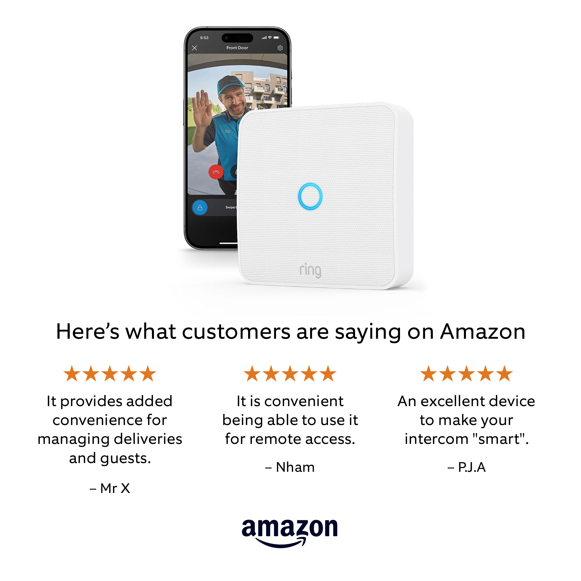 Amazon Reviews of Ring Intercom