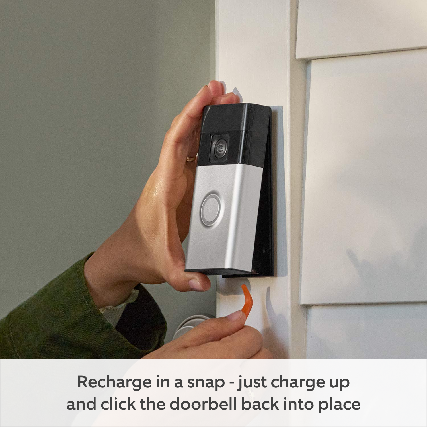 Battery Video Doorbell - ANZ - Battery Video Doorbell - ATF lifestyle 4