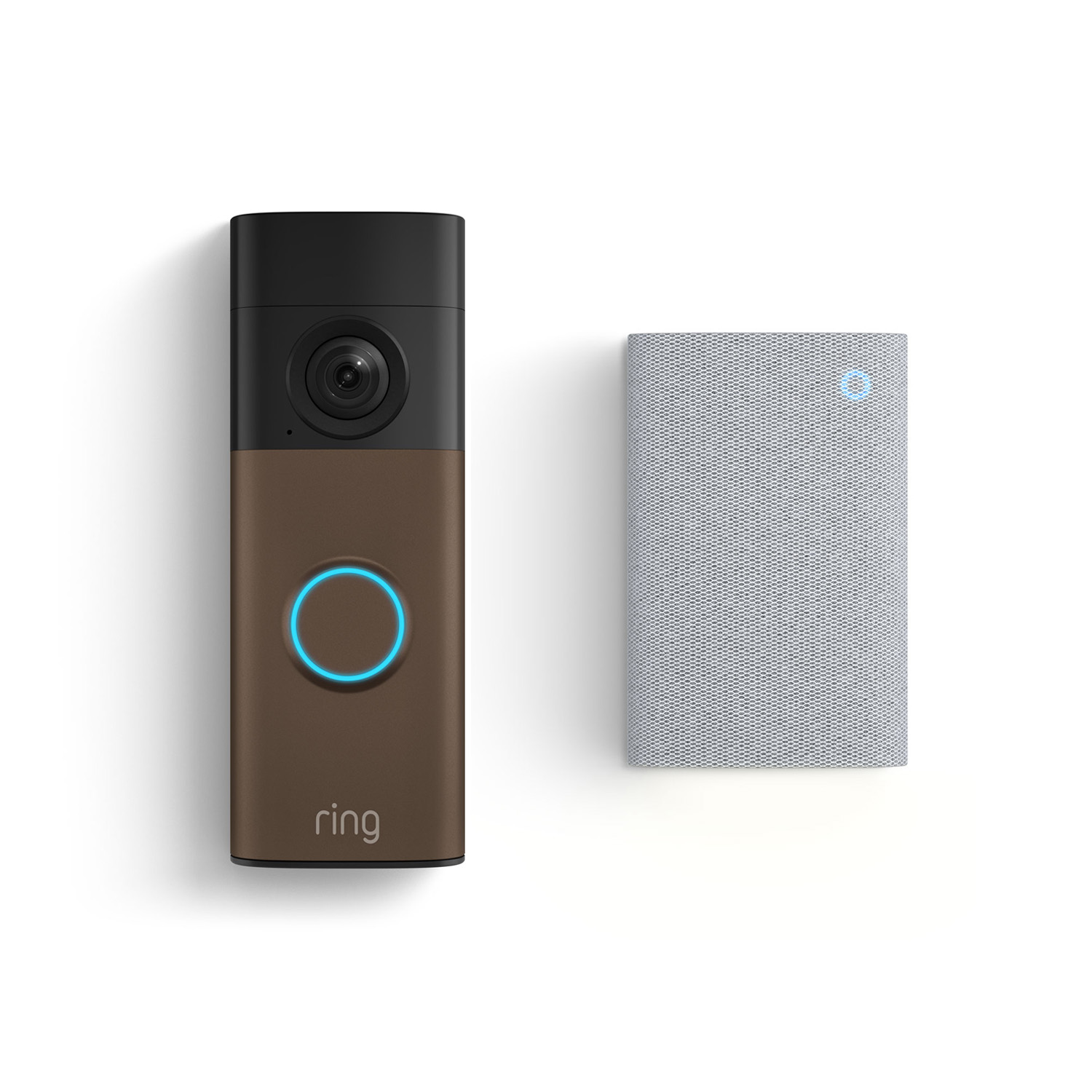  Battery Video Doorbell (2nd Gen) + Chime Plus (Featuring Retinal 2K) - Battery / Matte Mocha / 1-Pack
