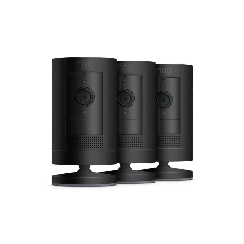 Stick Up Cam (Certified Refurbished) - Battery / 3-Pack / Black