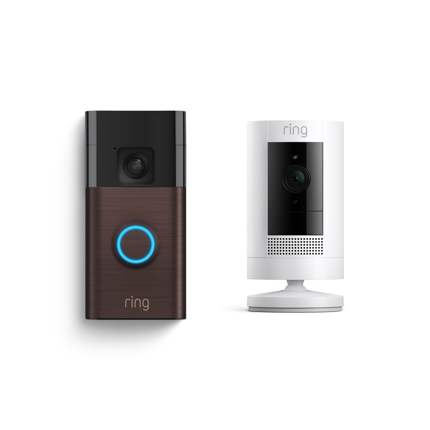 Battery Video Doorbell + Stick Up Cam Battery (Outdoor Camera) - Venetian Bronze