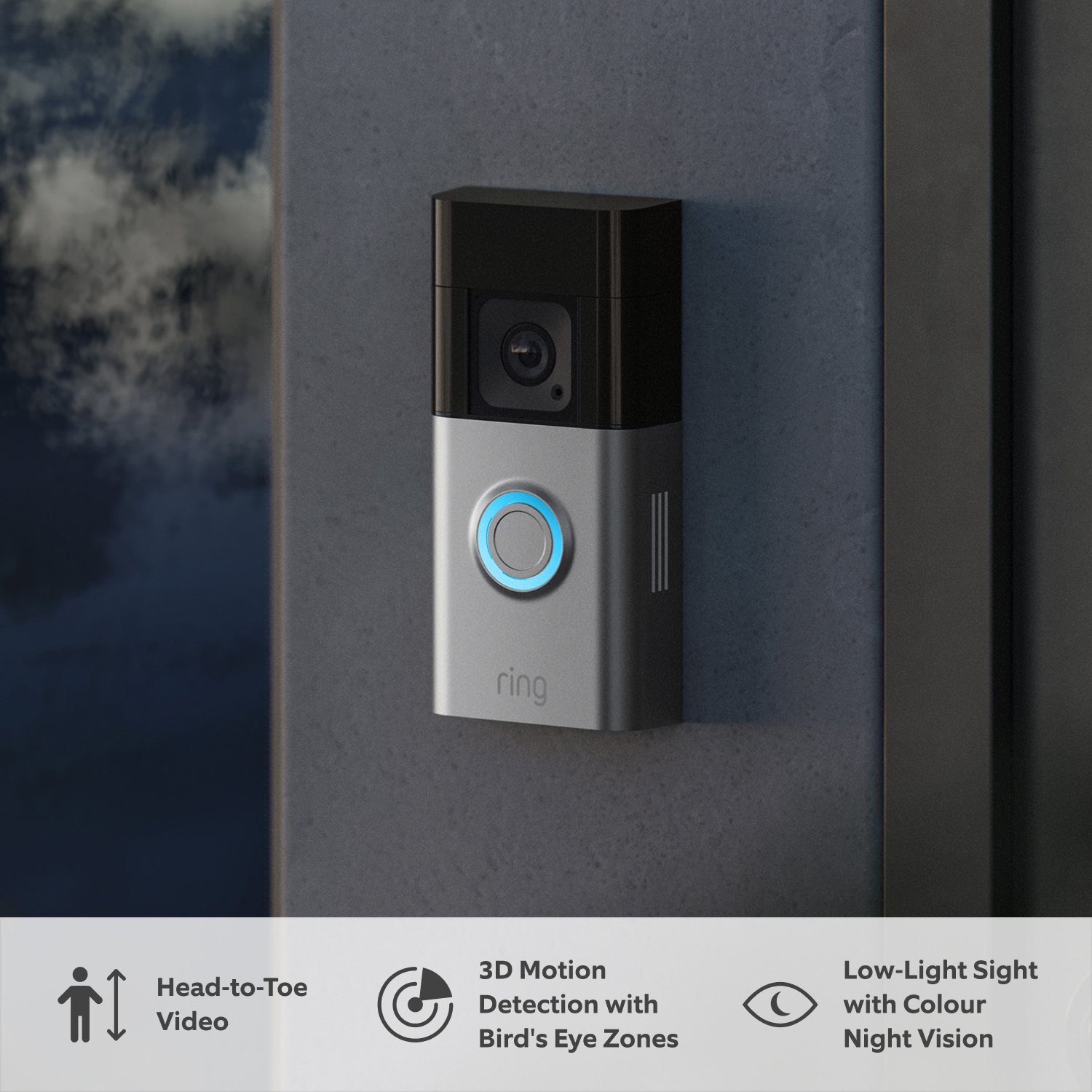 Battery Video Doorbell Pro + Chime (3rd Gen) - ANZ Battery Video Doorbell Pro