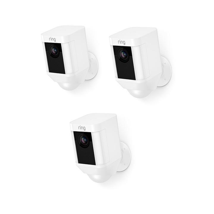 Spotlight Cam (Certified Refurbished) - Battery / 3-Pack / White