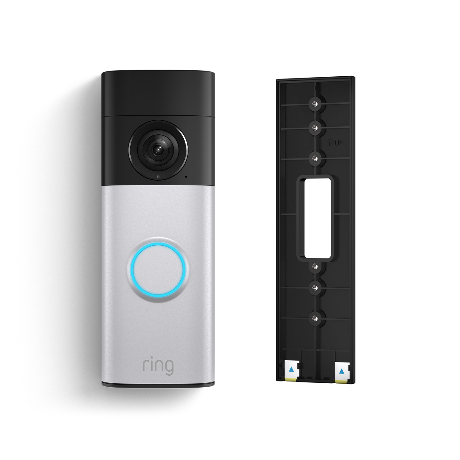 Battery Video Doorbell Plus (2nd Gen) + No-Drill Mount  (Featuring Retinal 2K) - Battery Video Doorbell Plus (2nd Gen) + No Drill Mount