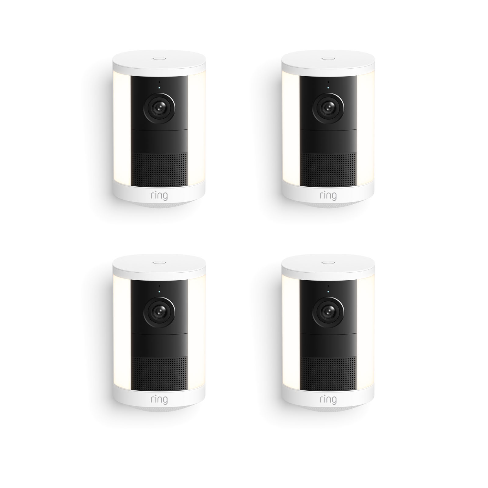 Spotlight Camera (2nd Gen)(Featuring Retinal 2K) - Battery / White / 4-Pack