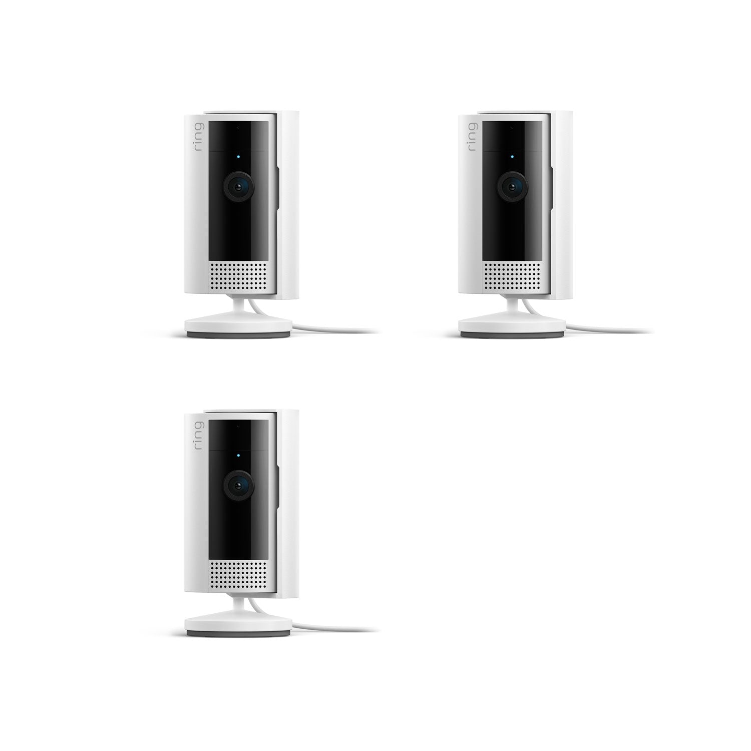 Indoor Cam, 2nd Gen - Plug-In / White / 3-Pack