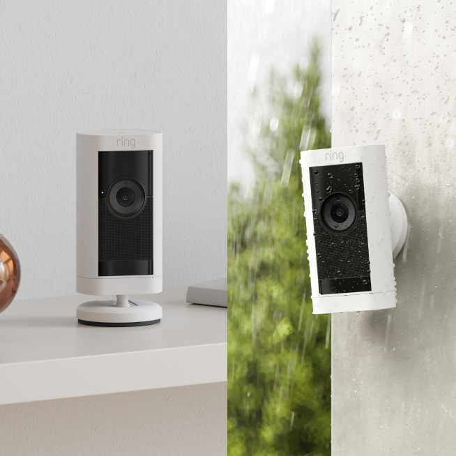 Ring Video Doorbell Pro 2 (2021 release) and Ring Stick up Security Cam  Bundle