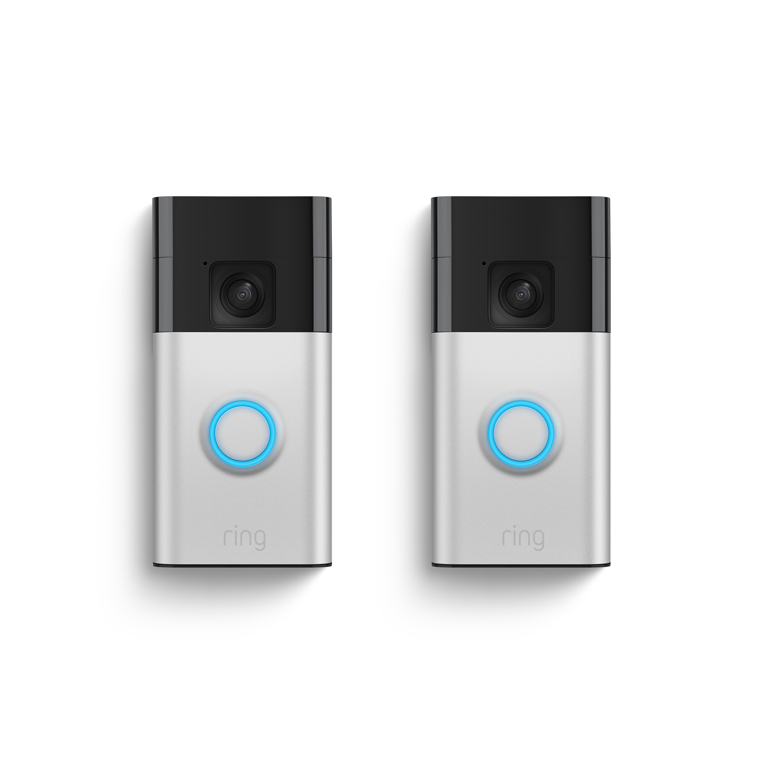 2-Pack Battery Doorbell - Satin Nickel