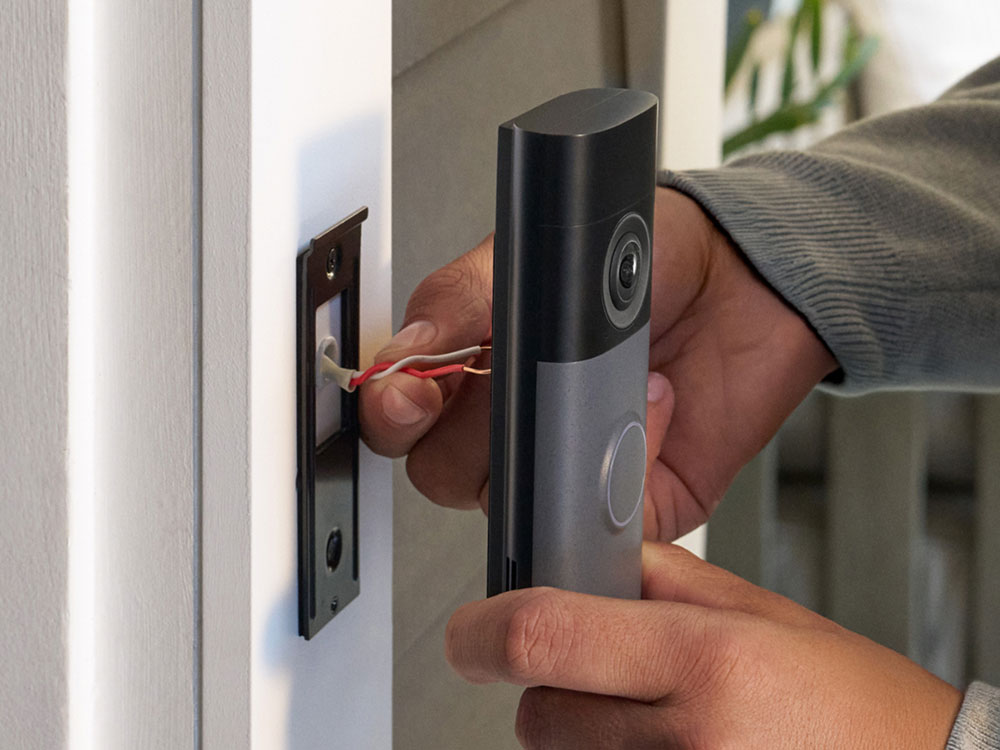 Install wired doorbell.