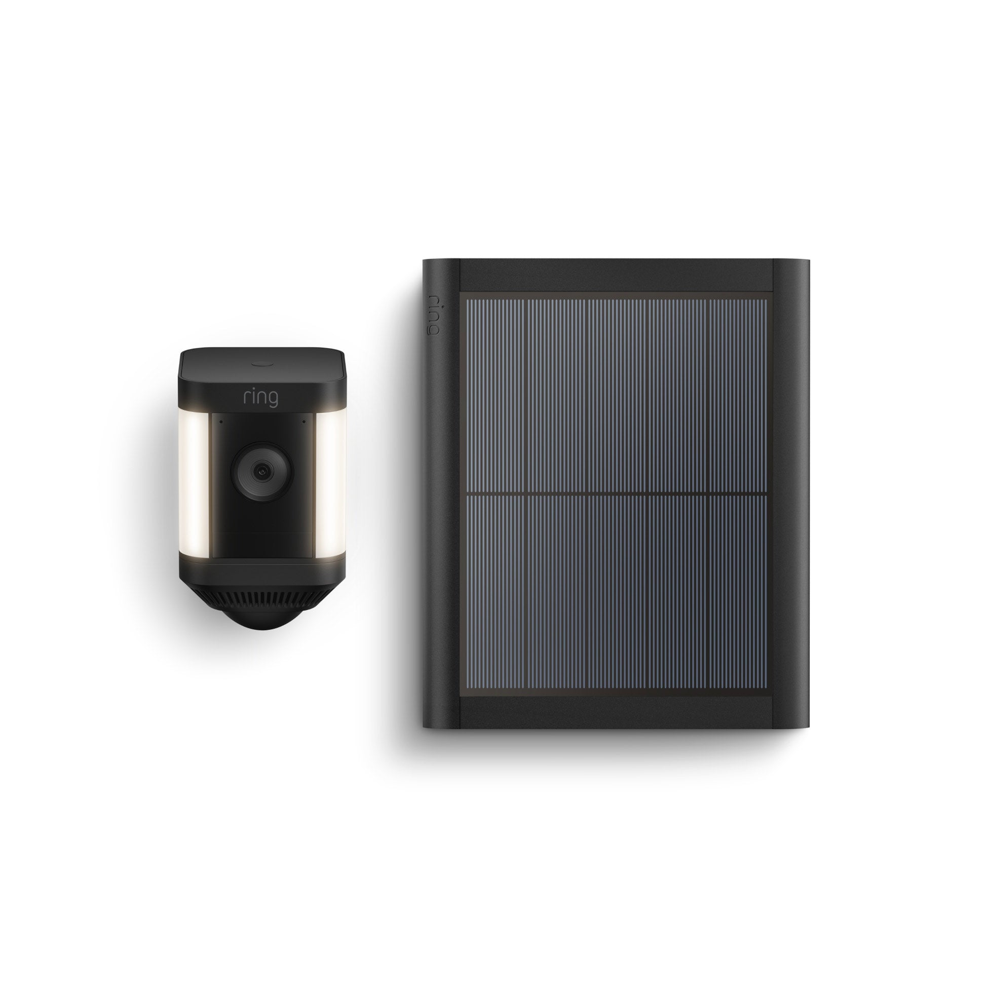 Spotlight Cam Plus - Solar / Black / 1-Pack