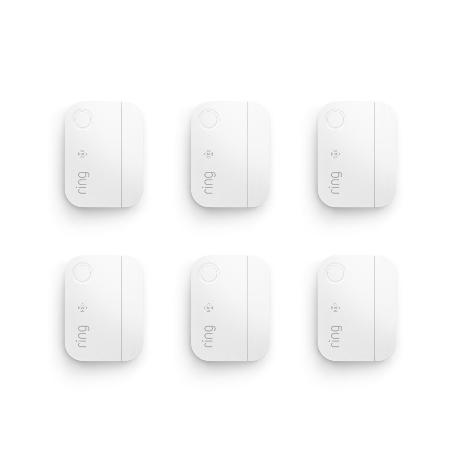 6-Pack Window & Door Sensor (Newest Model)  - Door & Window Sensor) - Product Variant - White - 6-pack